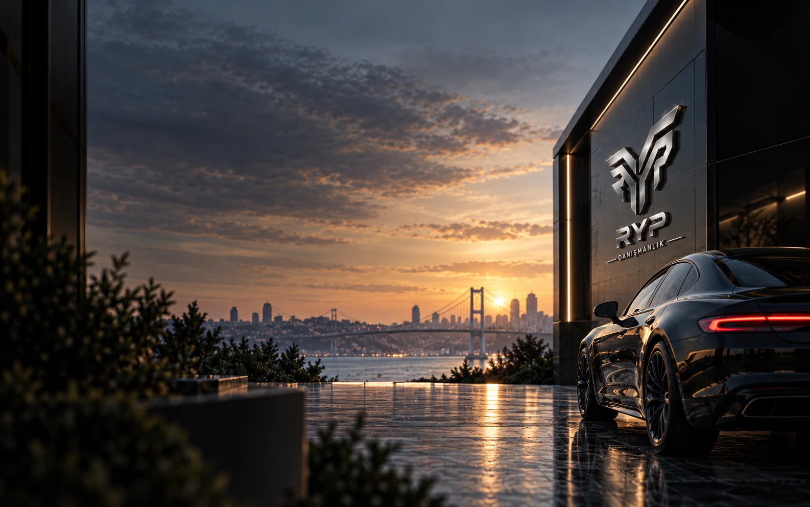 İstanbul gün batımında RYP Danışmanlık